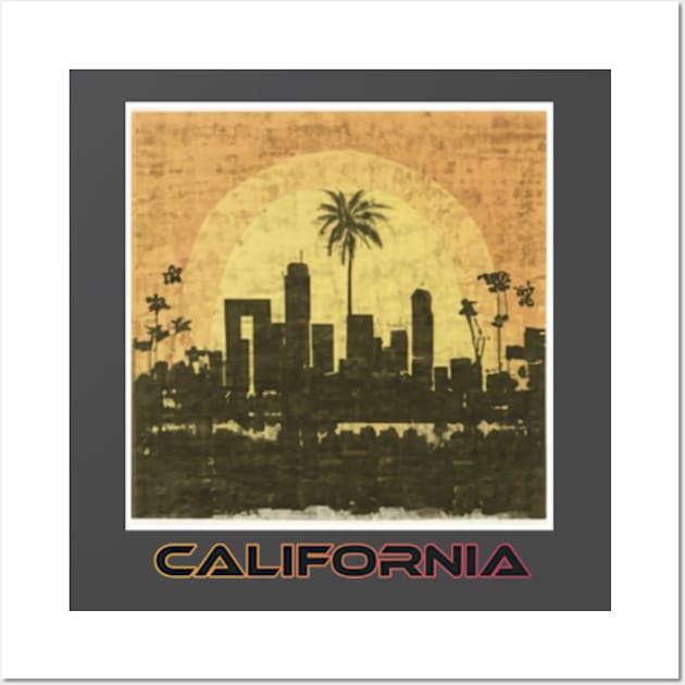 California Wall Art by TshirtMA